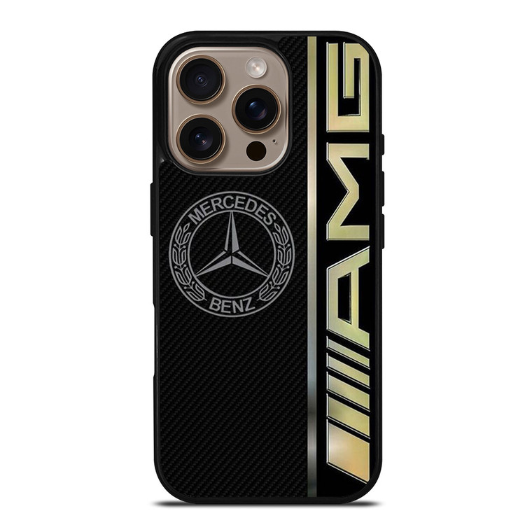 MERCEDES BENZ AMG RETRO LOGO iPhone 16 Pro Case