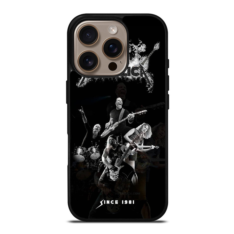 METALLICA 1981 iPhone 16 Pro Case