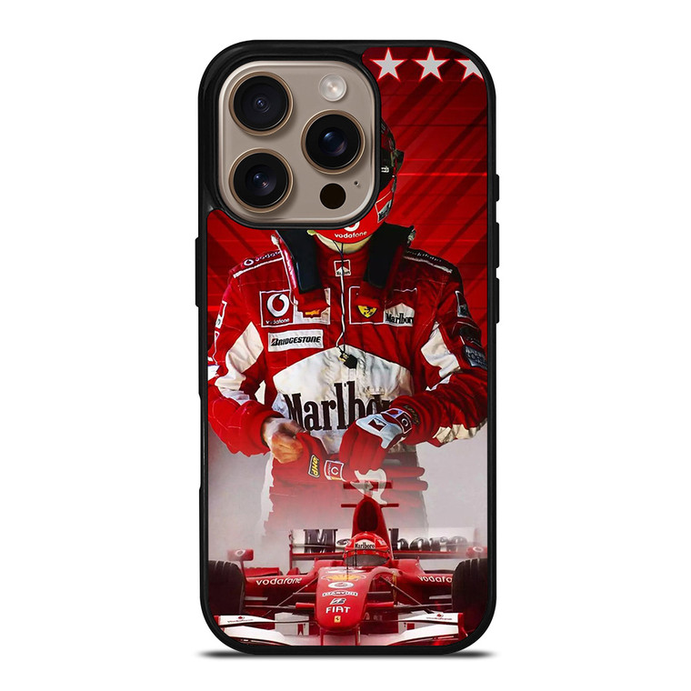 MICHAEL SCHUMACHER F1 iPhone 16 Pro Case