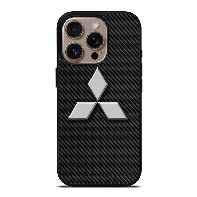 MITSUBISHI CARBON LOGO iPhone 16 Pro Case