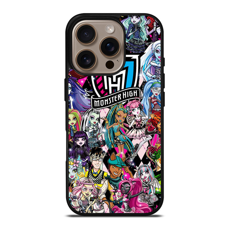 MONSTER HIGH COLLAGE iPhone 16 Pro Case