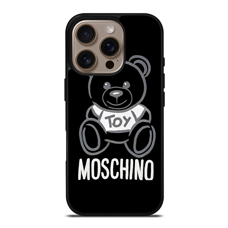 MOSCHINO TEDDY BEAR VINTAGE iPhone 16 Pro Case MOSCHINO TEDDY BEAR VINTAGE iPhone 16 Pro Case