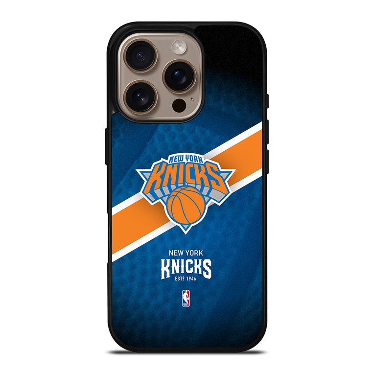 NEW YORK KNICKS LOGO NBA iPhone 16 Pro Case NEW YORK KNICKS LOGO NBA iPhone 16 Pro Case