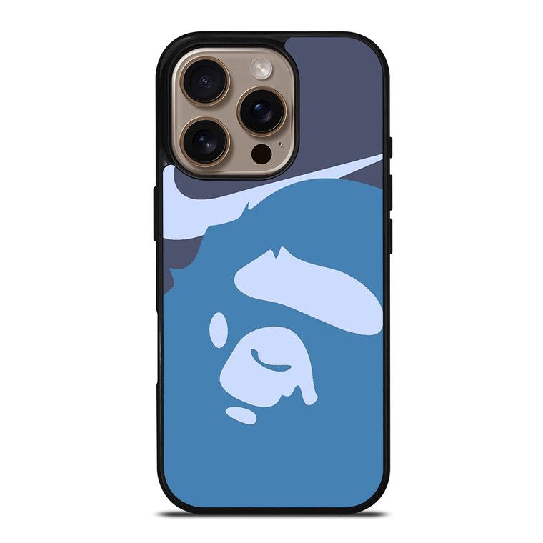 NIKE X BAPE BLUE iPhone 16 Pro Case NIKE X BAPE BLUE iPhone 16 Pro Case