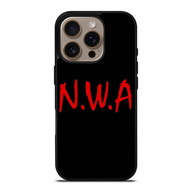 NWA NIGGAZ WIT ATTITUDES HIP HOP LOGO iPhone 16 Pro Case