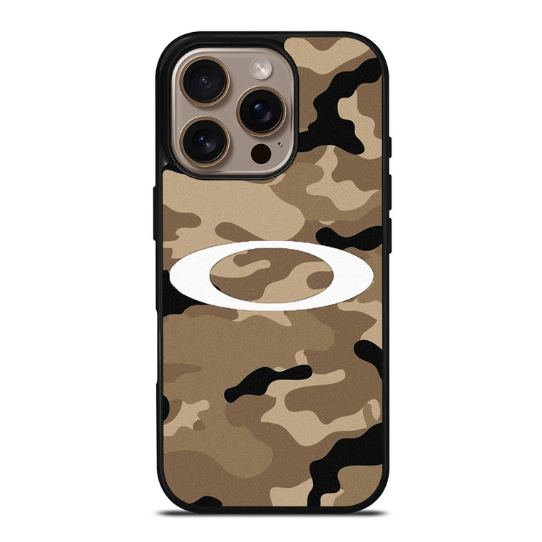 OAKLEY BROWN CAMO WALLPAPER iPhone 16 Pro Case