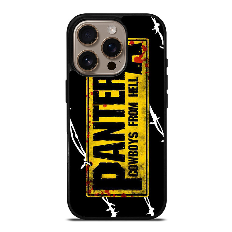 PANTERA COWBOYS FROM HELL iPhone 16 Pro Case