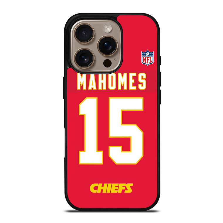 PATRICK MAHOMES KANSAS CITY CHIEFS KIT iPhone 16 Pro Case