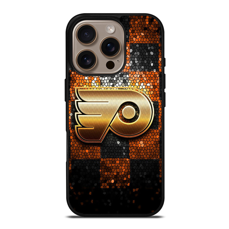PHILADELPHIA FLYERS GLAMOUR LOGO iPhone 16 Pro Case