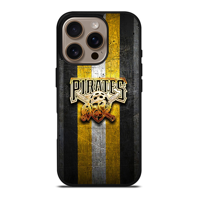 PITTSBURGH PIRATES GOLDEN LOGO iPhone 16 Pro Case PITTSBURGH PIRATES GOLDEN LOGO iPhone 16 Pro Case