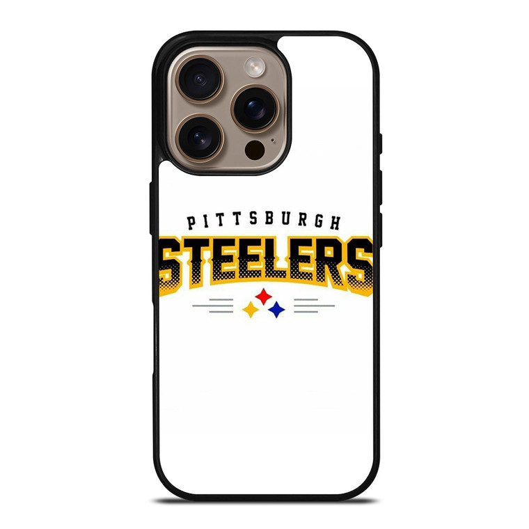 PITTSBURGH STEELERS WHITE WALL iPhone 16 Pro Case PITTSBURGH STEELERS WHITE WALL iPhone 16 Pro Case