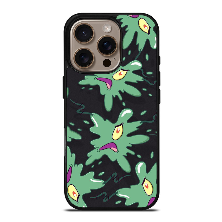 PLANKTON SPONGEBOB SQUASHED iPhone 16 Pro Case