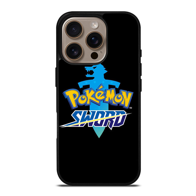POKEMON SWORD GAMES LOGO iPhone 16 Pro Case