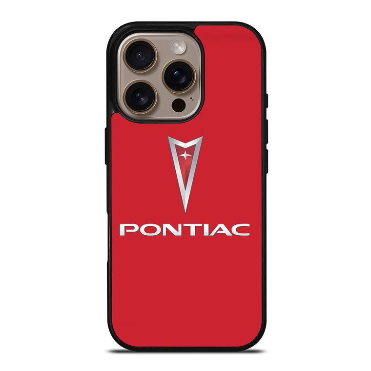 PONTIAC CAR RED LOGO iPhone 16 Pro Case