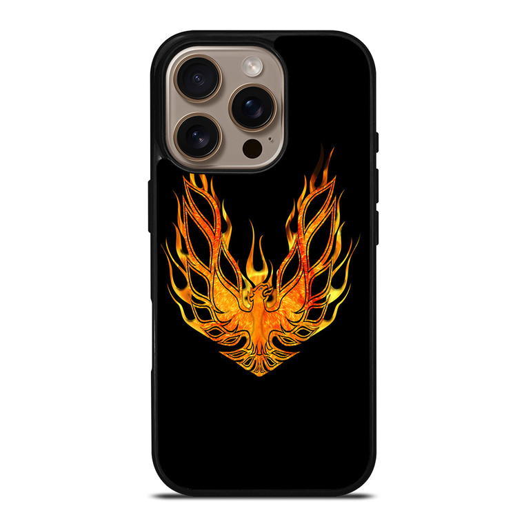 PONTIAC TRANS AM FIREBIRD FIRE LOGO iPhone 16 Pro Case PONTIAC TRANS AM FIREBIRD FIRE LOGO iPhone 16 Pro Case