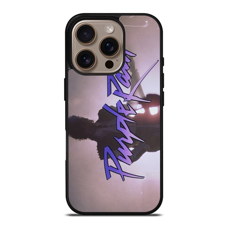 PRINCE PURPLE RAIN LOGO iPhone 16 Pro Case PRINCE PURPLE RAIN LOGO iPhone 16 Pro Case