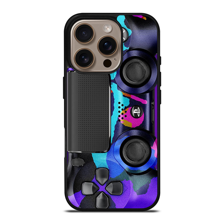 PS4 CONTROLLER PLAYSTATION ART iPhone 16 Pro Case
