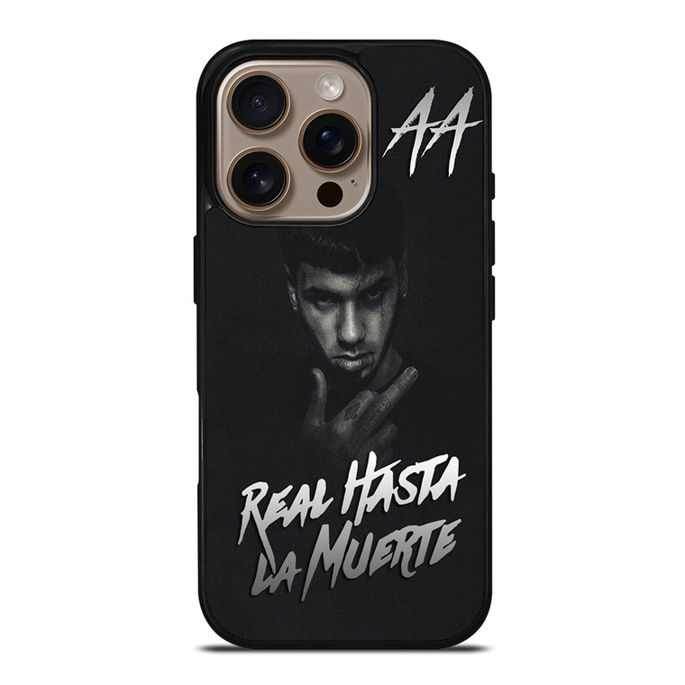 RAPPER ANUEL AA REAL HASTA LA MUERTE iPhone 16 Pro Case