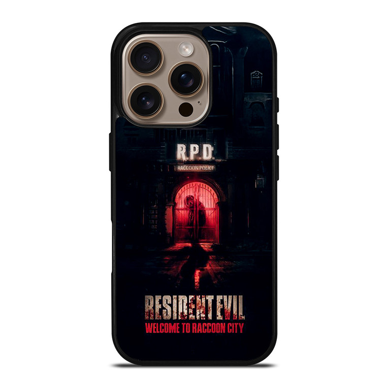 RESIDENT EVIL RACCOON CITY POLICE DEP iPhone 16 Pro Case