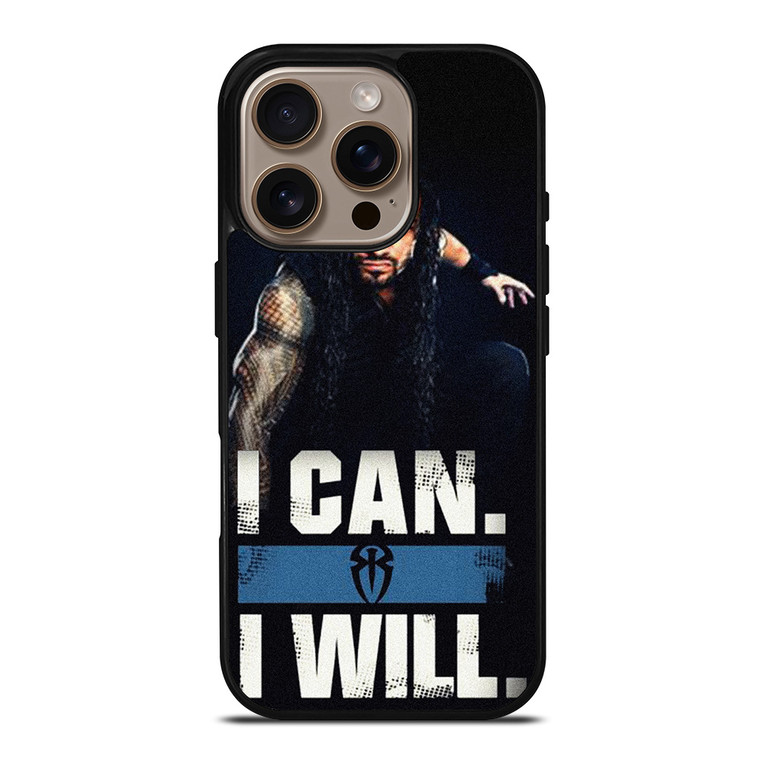ROMAN REIGNS WWE QUOTES iPhone 16 Pro Case ROMAN REIGNS WWE QUOTES iPhone 16 Pro Case