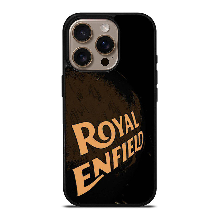 ROYAL ENFIELD CARTOON RETRO LOGO iPhone 16 Pro Case ROYAL ENFIELD CARTOON RETRO LOGO iPhone 16 Pro Case