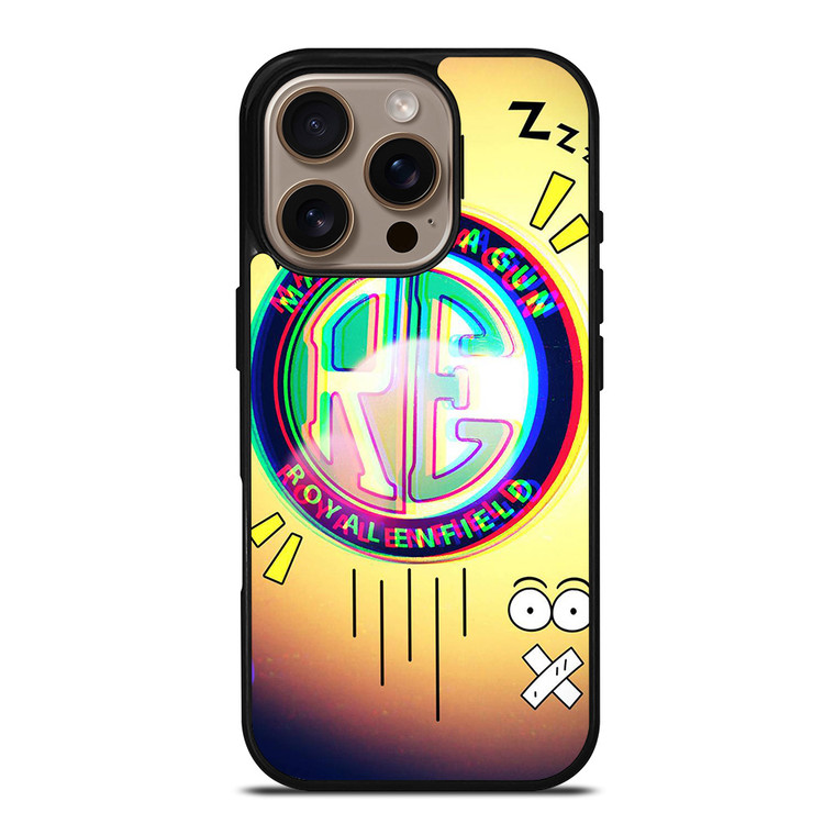 ROYAL ENFIELD MADE LIKE A GUN ARTWORK iPhone 16 Pro Case