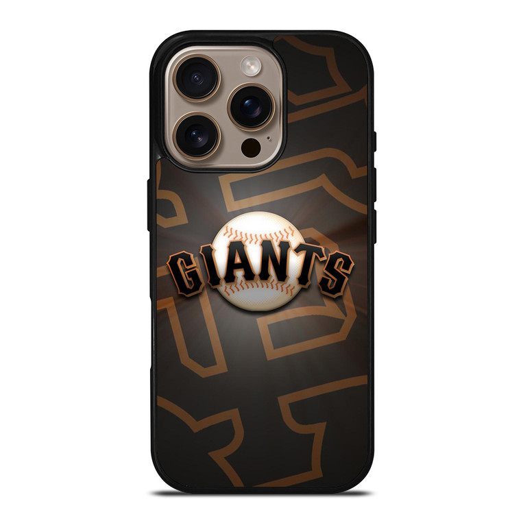 SAN FRANCISCO GIANTS SF LOGO iPhone 16 Pro Case