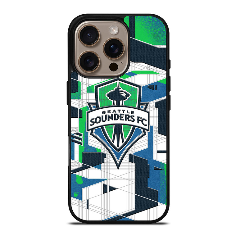 SEATTLE SOUNDERS FC SYMBOL iPhone 16 Pro Case