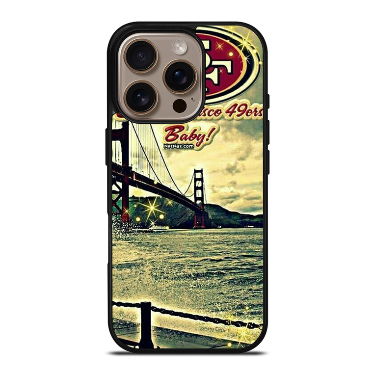 sf49ers SF 49ERS BRIDGE FOOTBALL iPhone 16 Pro Case sf49ers SF 49ERS BRIDGE FOOTBALL iPhone 16 Pro Case