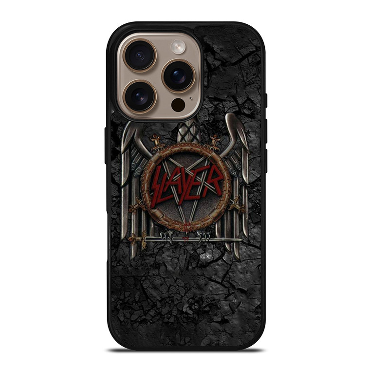 SLAYER METAL BAND EMBLEM iPhone 16 Pro Case