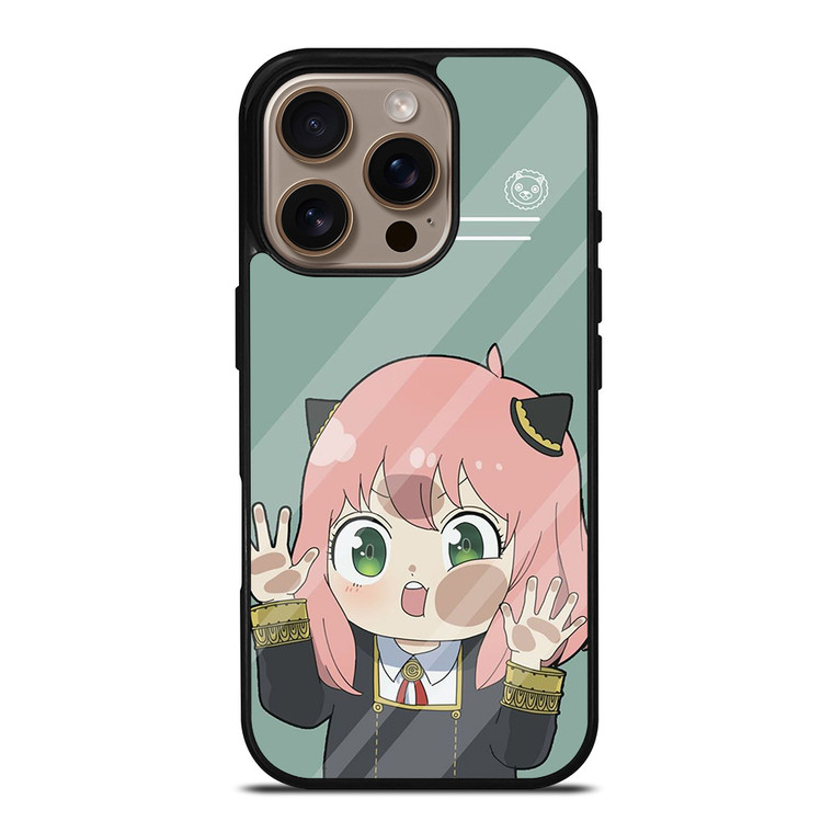 SPY X FAMILY ANYA FUNNY CUTE iPhone 16 Pro Case SPY X FAMILY ANYA FUNNY CUTE iPhone 16 Pro Case