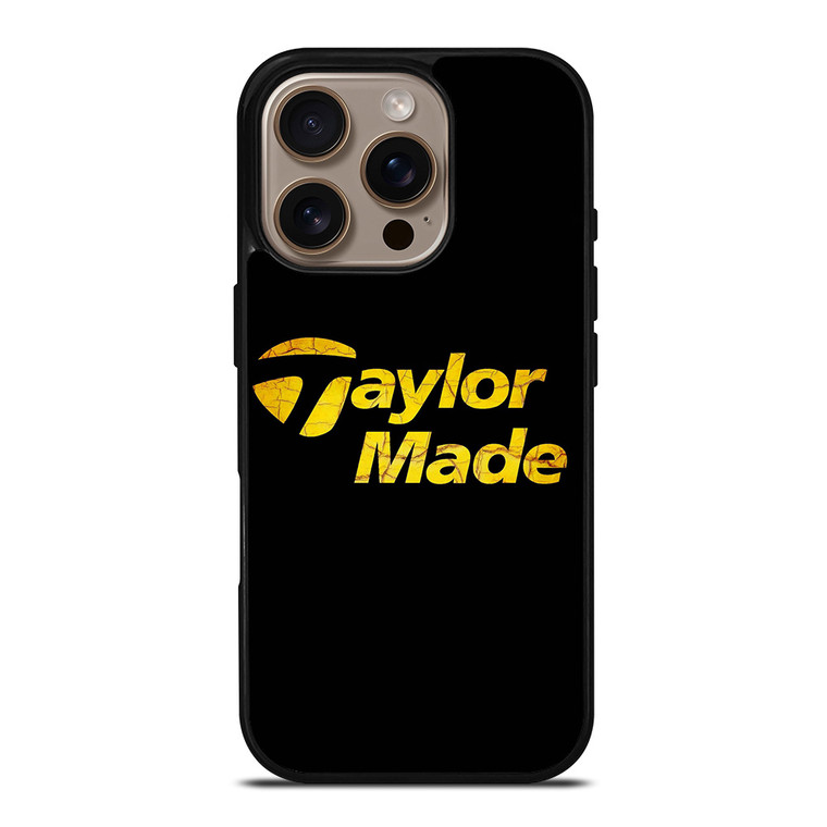 TAYLORMADE GOLF YELLOW LOGO iPhone 16 Pro Case