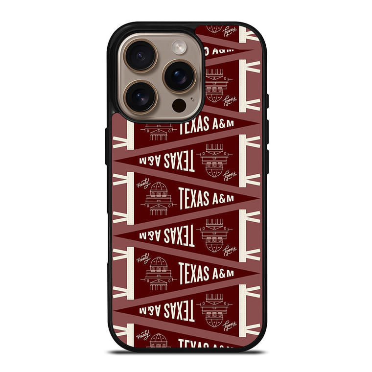 TEXAS AGGIES FLAG iPhone 16 Pro Case