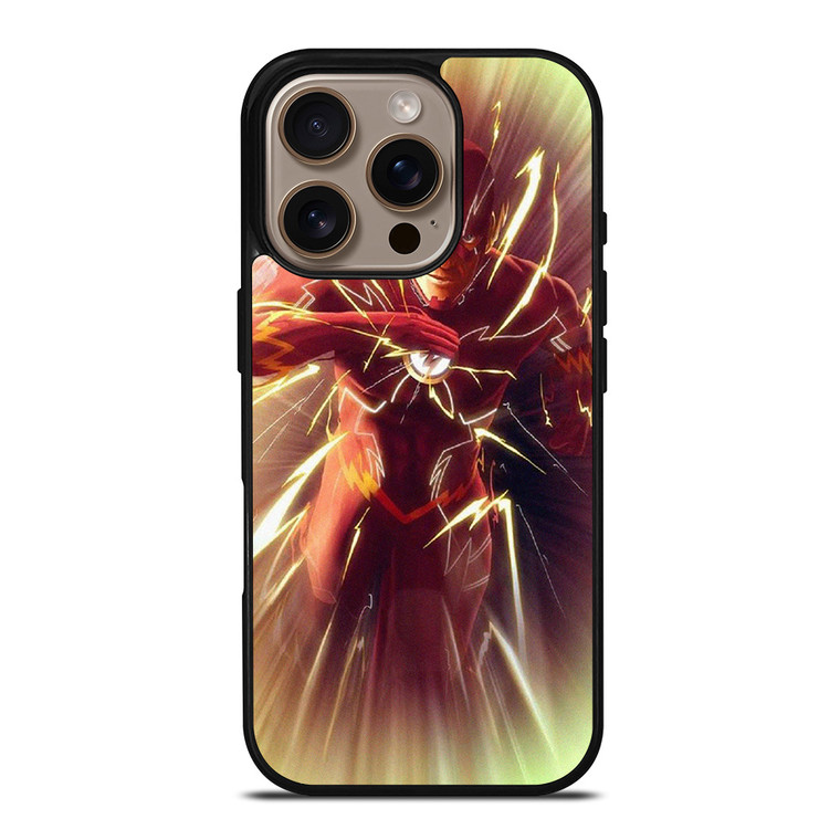 THE FLASH DC CARTOON ART iPhone 16 Pro Case
