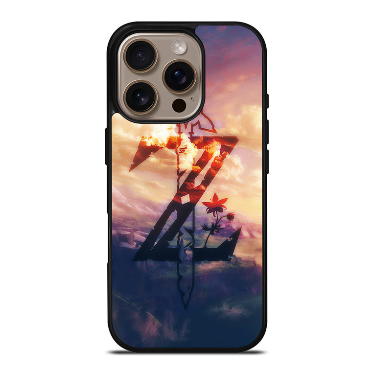 THE LEGEND OF ZELDA BREATH OF THE WILD SYMBOL 2 iPhone 16 Pro Case THE LEGEND OF ZELDA BREATH OF THE WILD SYMBOL 2 iPhone 16 Pro Case