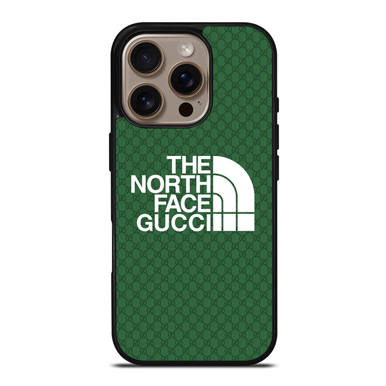 THE NORTH FACE X GUCCI PATTERN iPhone 16 Pro Case