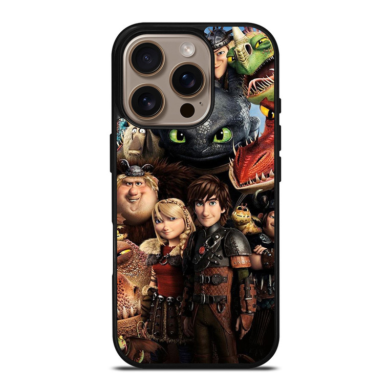 TOOTHLESS TRAIN YOUR DRAGON CHARACTER iPhone 16 Pro Case