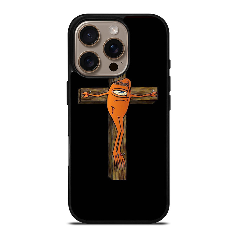TOY MACHINE SKATEBOARD CROSS LOGO iPhone 16 Pro Case