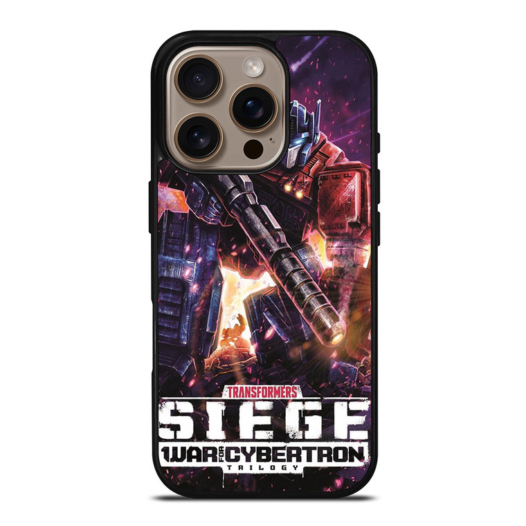 TRANSFORMERS WAR FOR CYBERTRON POSTER iPhone 16 Pro Case