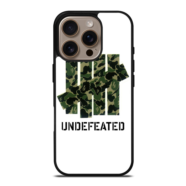 UNDEFEATED CAMO iPhone 16 Pro Case UNDEFEATED CAMO iPhone 16 Pro Case