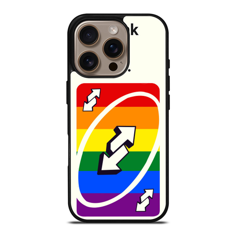 UNO REVERSE CARD YOU THINK YOU SMART iPhone 16 Pro Case