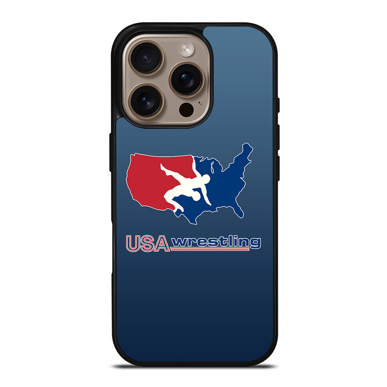 USA WRESTLING SYMBOL iPhone 16 Pro Case USA WRESTLING SYMBOL iPhone 16 Pro Case