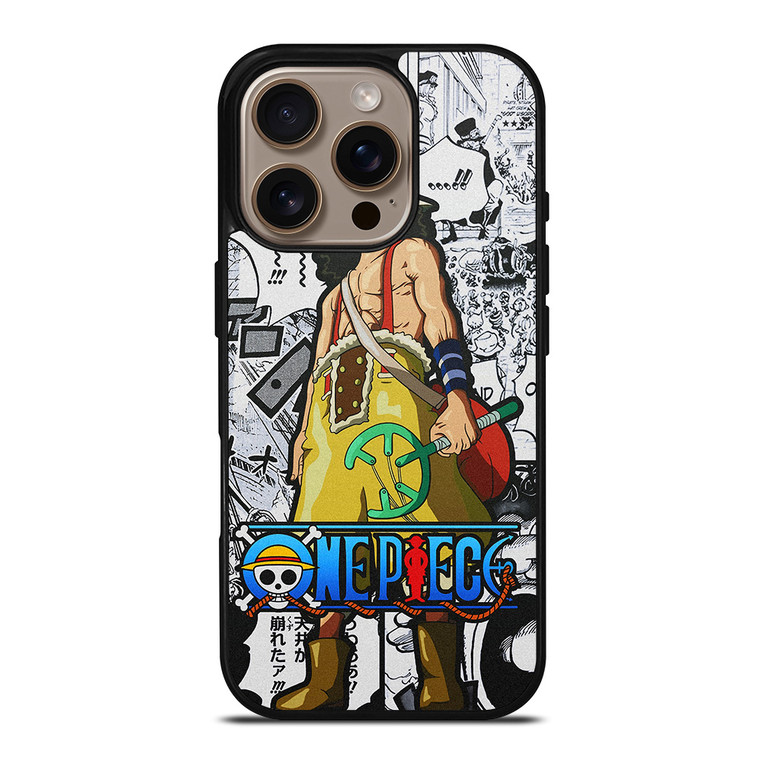 USOPP ONE PIECE ANIME COLLAGE iPhone 16 Pro Case