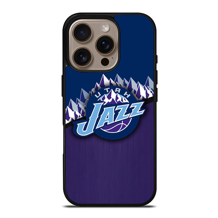 UTAH JAZZ BASKETBALL LOGO iPhone 16 Pro Case