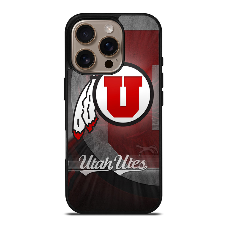 UTAH UTES FOOTBALL LOGO iPhone 16 Pro Case