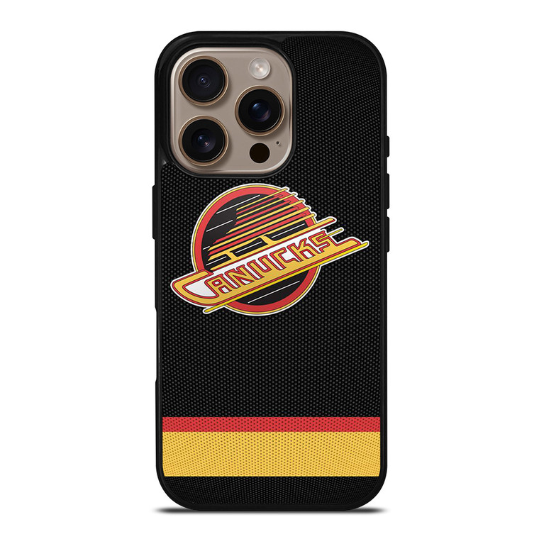 VACOUVER CANUCKS OLD LOGO METAL iPhone 16 Pro Case VACOUVER CANUCKS OLD LOGO METAL iPhone 16 Pro Case
