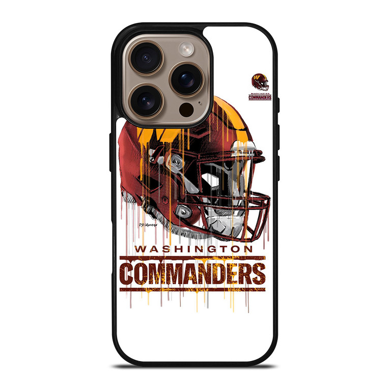 WASHINGTON COMMANDERS HELM ICON iPhone 16 Pro Case