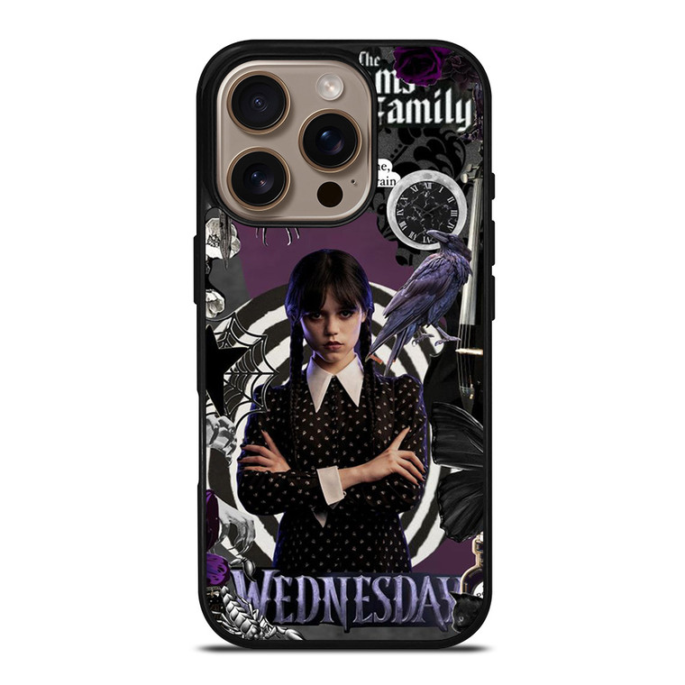 WEDNESDAY ADDAMS FAMILY SERIES iPhone 16 Pro Case