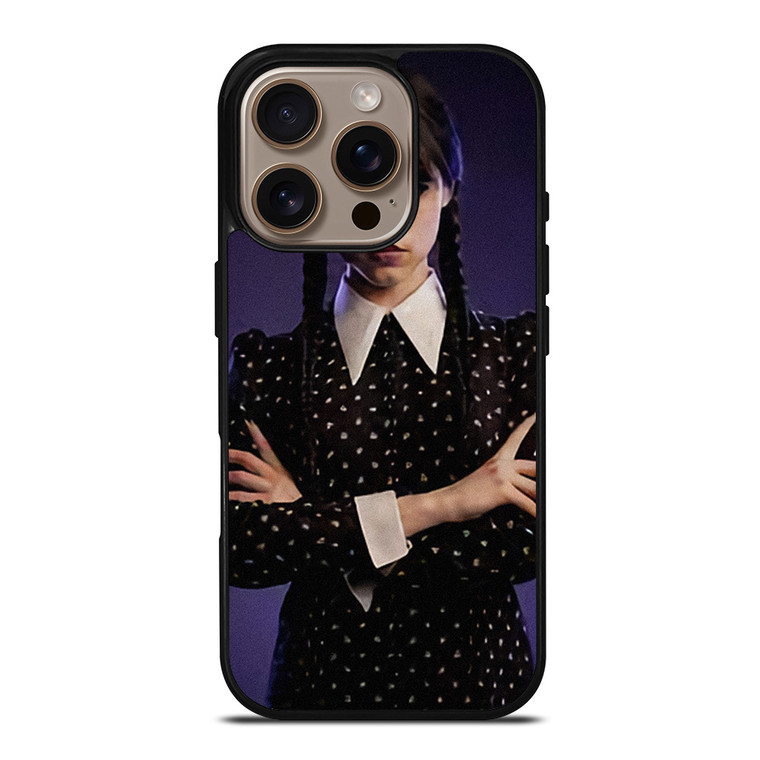 WEDNESDAY ADDAMS JENNA ORTEGA iPhone 16 Pro Case