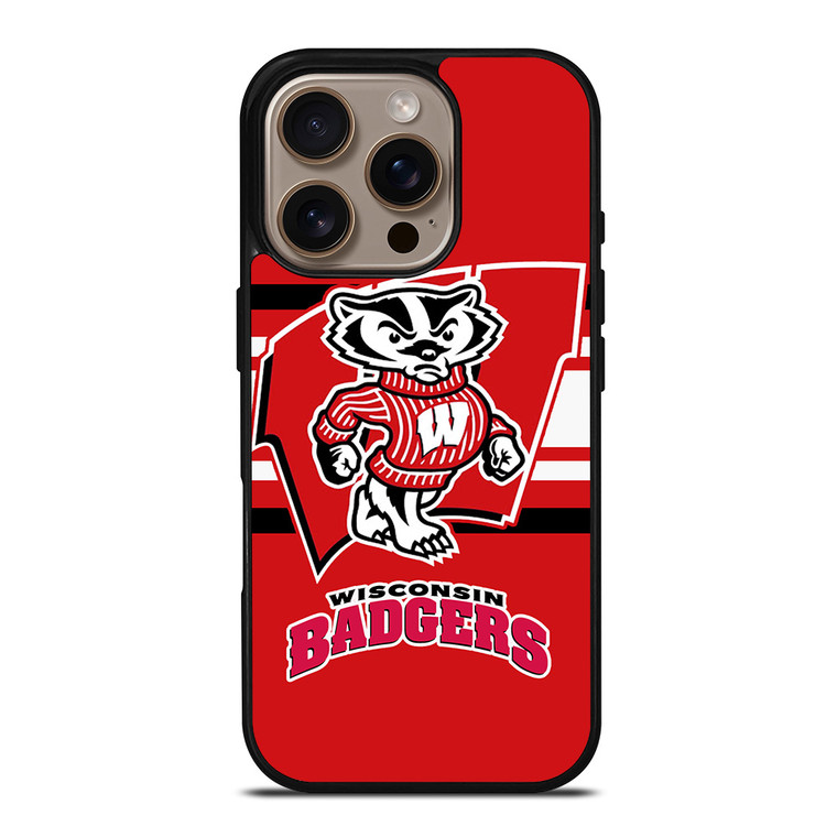 WISCONSIN BADGER SYMBOL iPhone 16 Pro Case